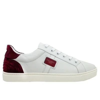 Logo Leather Sneakers