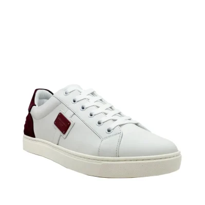 Logo Leather Sneakers