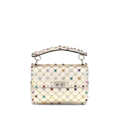 Medium Rockstud Spike Shoulder Bag