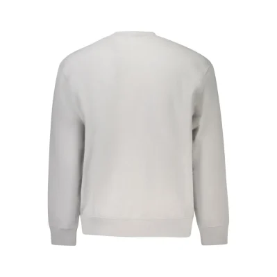 Gray Cotton Men Sweater