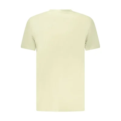 Green Cotton Men T-Shirt