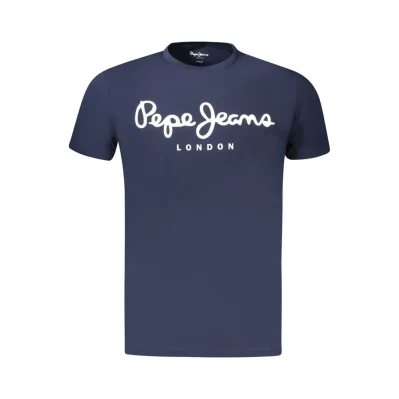 Blue Cotton T-Shirt