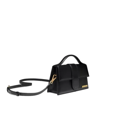 Le Grand Bambino Leather Bag - Gold Logo