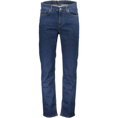 Blue Cotton Jeans & Pant