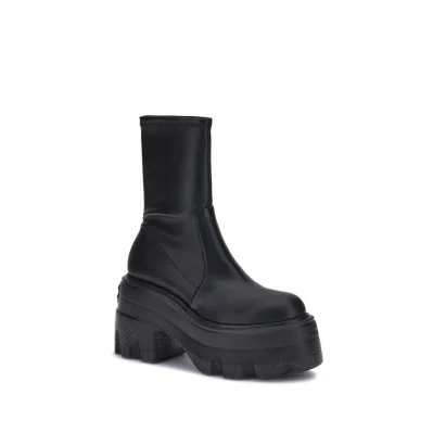Faux leather Ankle Boots