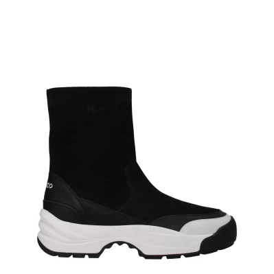 Black Leather Ankle