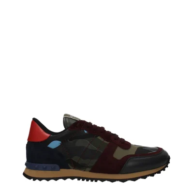 Green Leather Sneakers