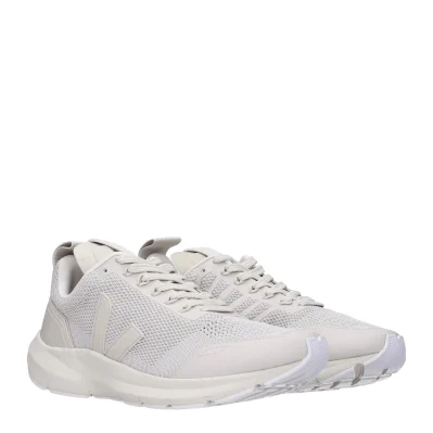 Gray Fabric Sneakers