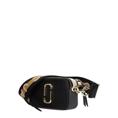 Black Leather Crossbody Bag