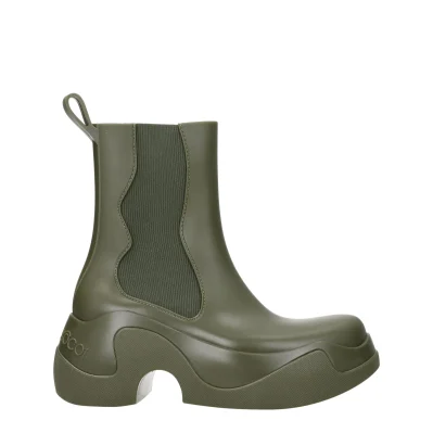 Green Pvc Ankle