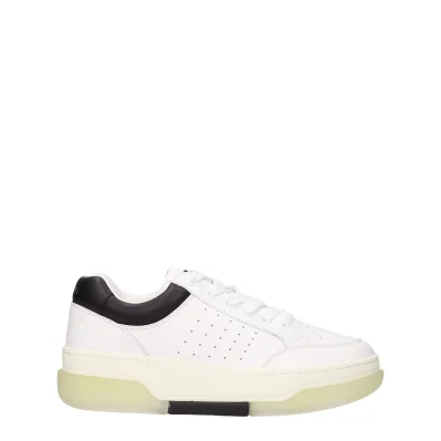 White Leather Sneakers