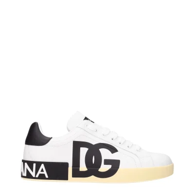 White Leather Sneakers
