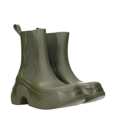 Green Pvc Ankle