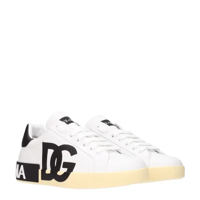 White Leather Sneakers