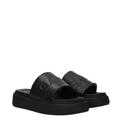 Black Polyethylene Slipper
