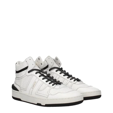 White Leather Sneakers