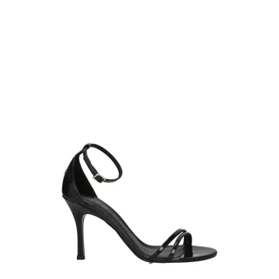 Black Leather Sandal