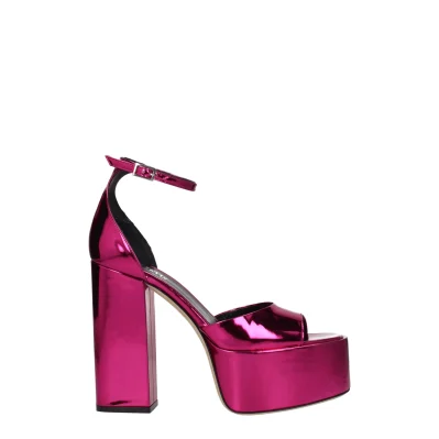 Pink Leather Sandal
