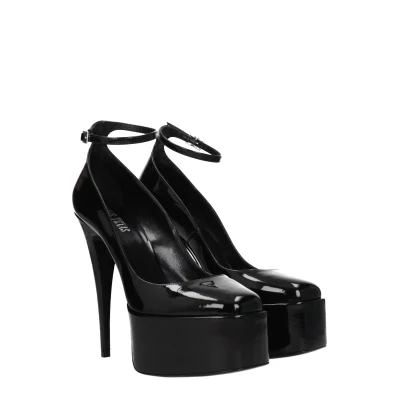 Black Leather Sandal
