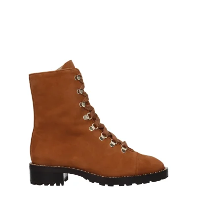 Brown Leather Ankle