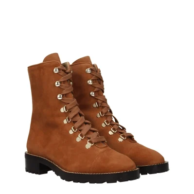 Brown Leather Ankle