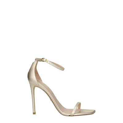 Gold Leather Sandal