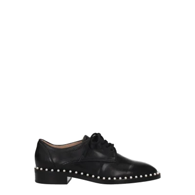 Black Leather Oxfords And Derby