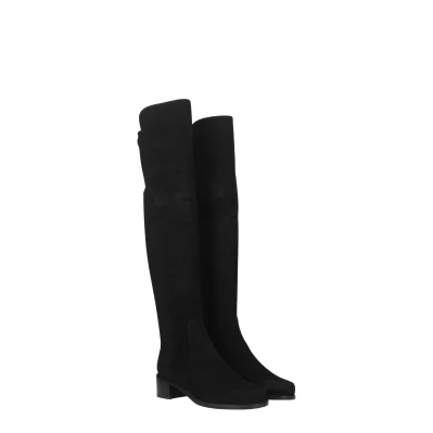 Black Leather Boot