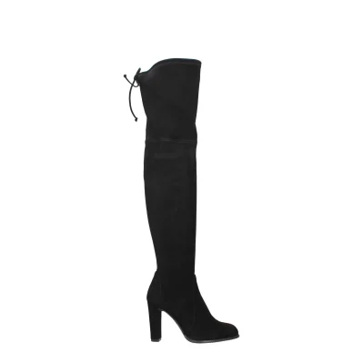Black Leather Boot
