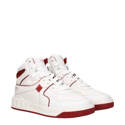 White Leather Sneakers