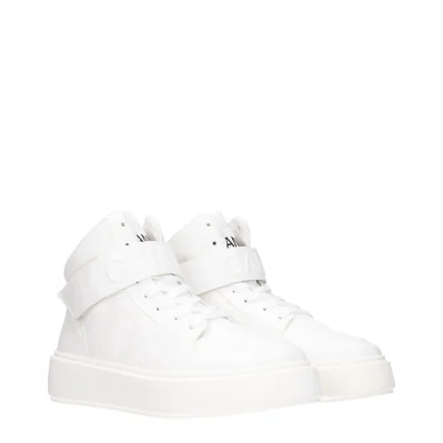 White Leather Sneakers