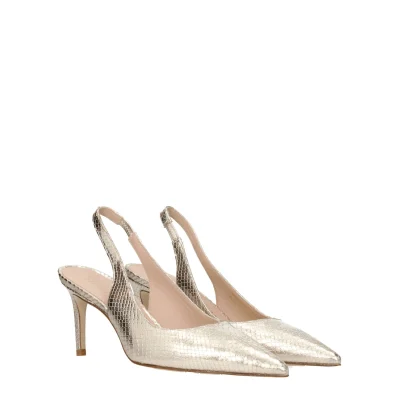 Gold Leather Sandal