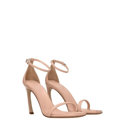 Pink Leather Sandal