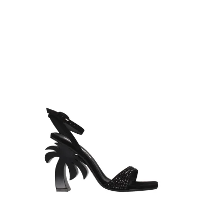 Black Leather Sandal