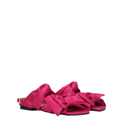 Pink Fabric Sandal