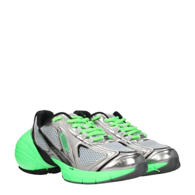 Gray Fabric Sneakers