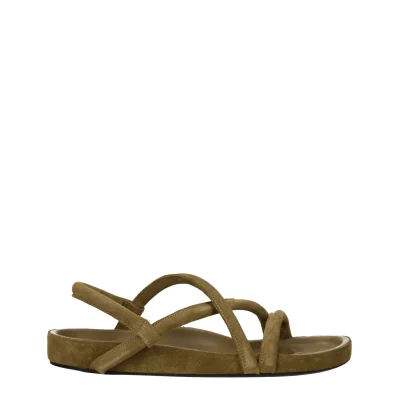 Green Leather Sandal