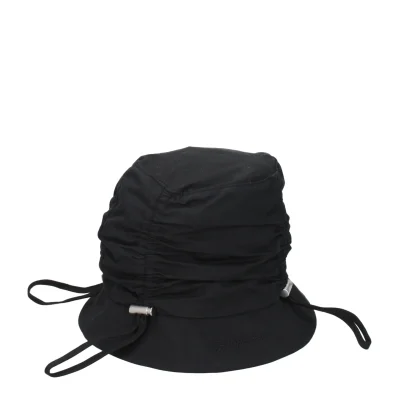 Black Cotton Hat
