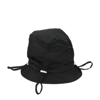 Black Cotton Hat