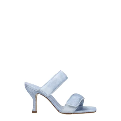 Blue Fabric Sandal