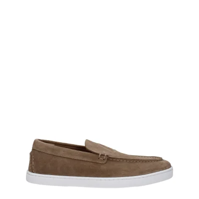 Beige Leather Loafer