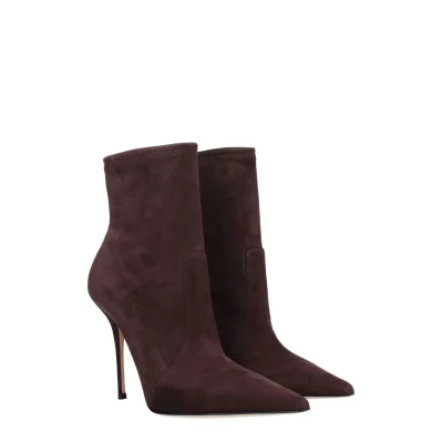 Brown Leather Ankle