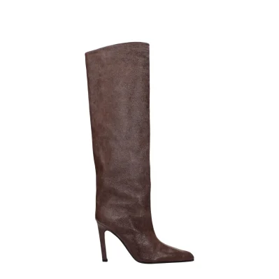 Brown Leather Boot