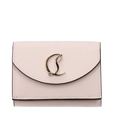 Beige Leather Wallet