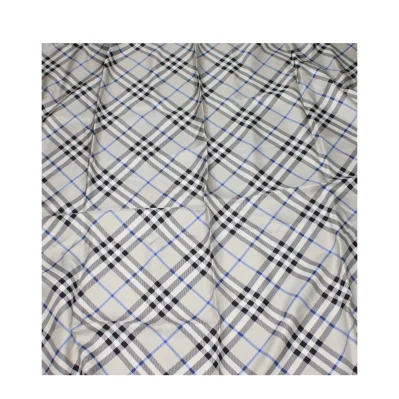 Gray Silk Foulard