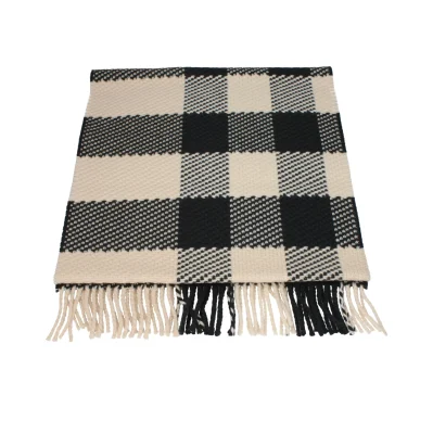 Beige Wool Scarf