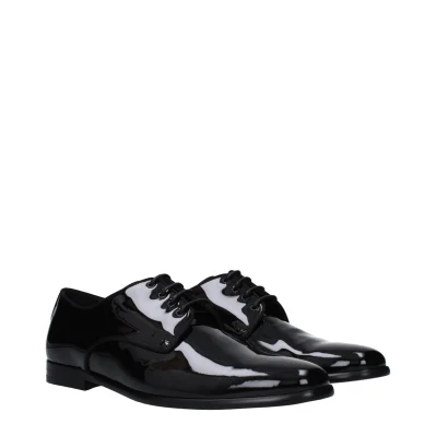 Black Leather Oxfords And Derby