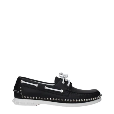 Black Leather Loafer