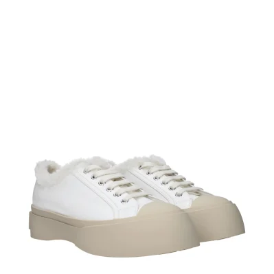 White Leather Sneakers
