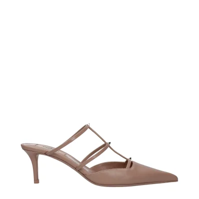 Pink Leather Sandal